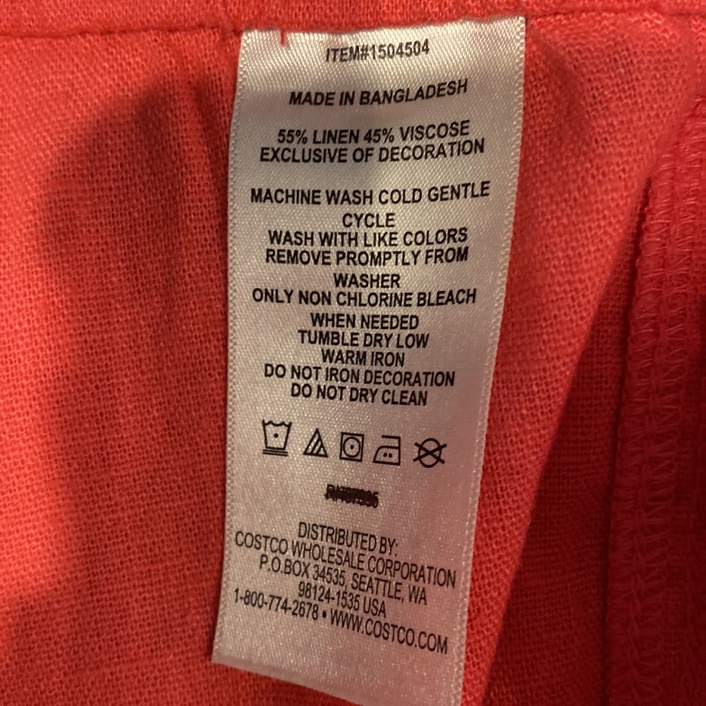 Nautica linen shorts, NWOT - Picture 5 of 5